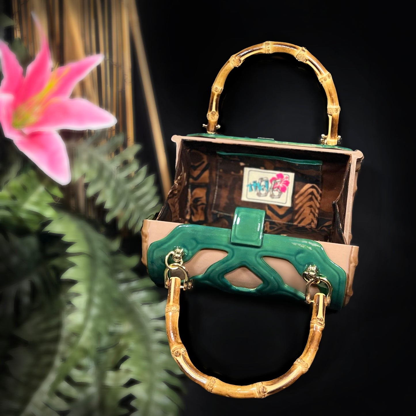BREEZEWAY BARREL BAG - 50's Inspired Barrel Bag