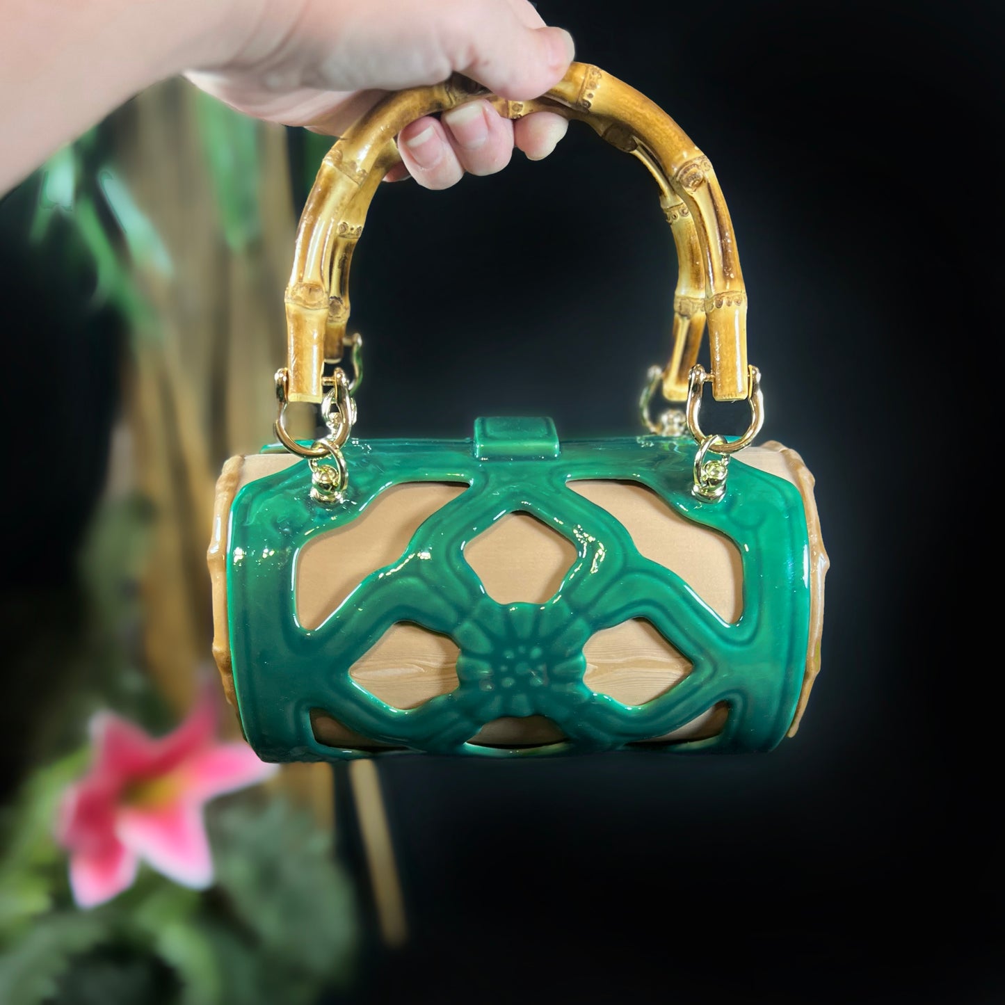 BREEZEWAY BARREL BAG - 50's Inspired Barrel Bag