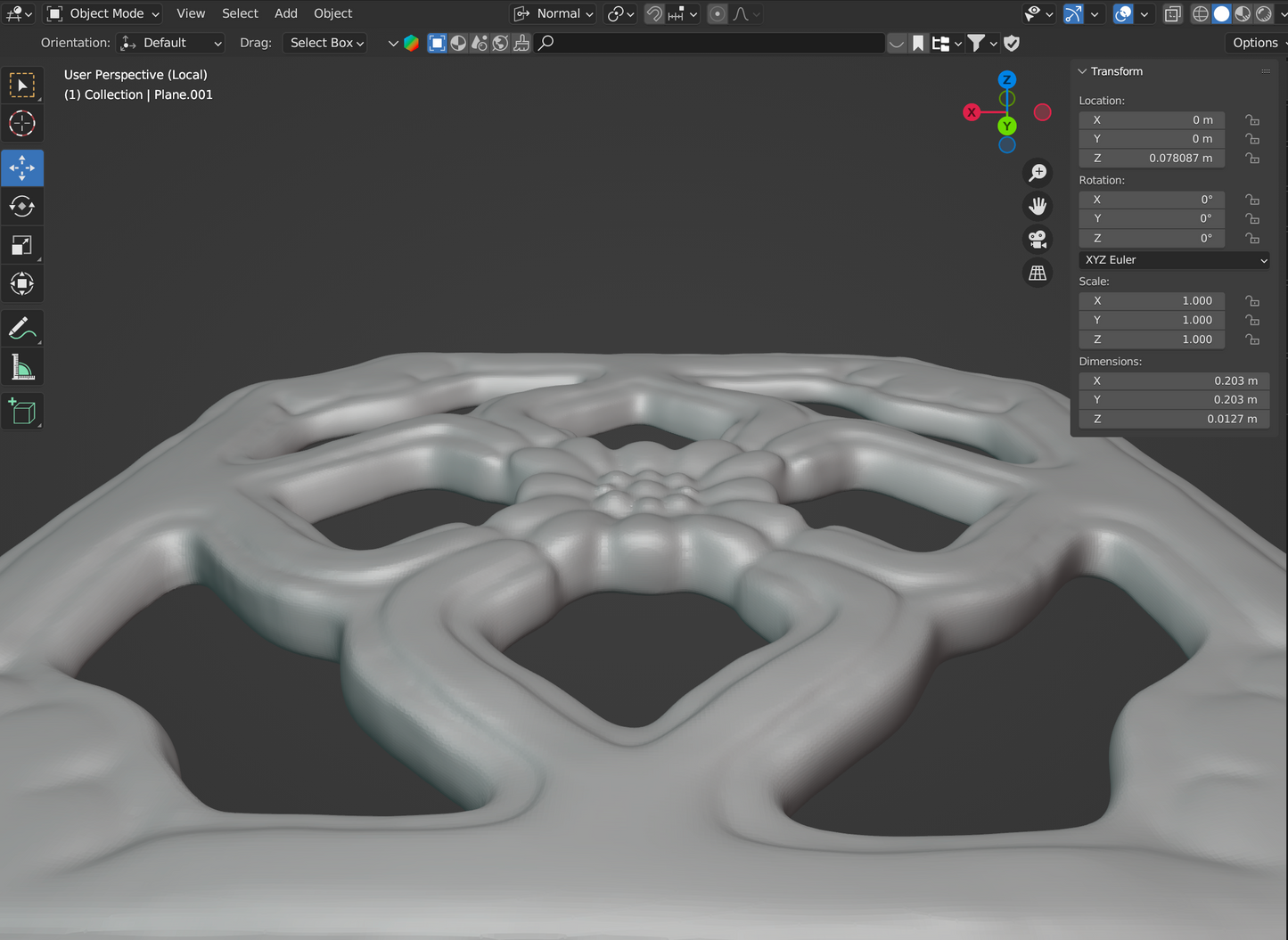 Realistic Chinese Jade Breezeway Tile STL files for 3D Printing