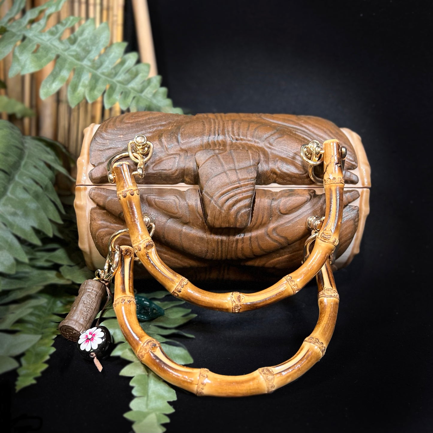 TIKI BARREL BAG - 50's Inspired Barrel Bag