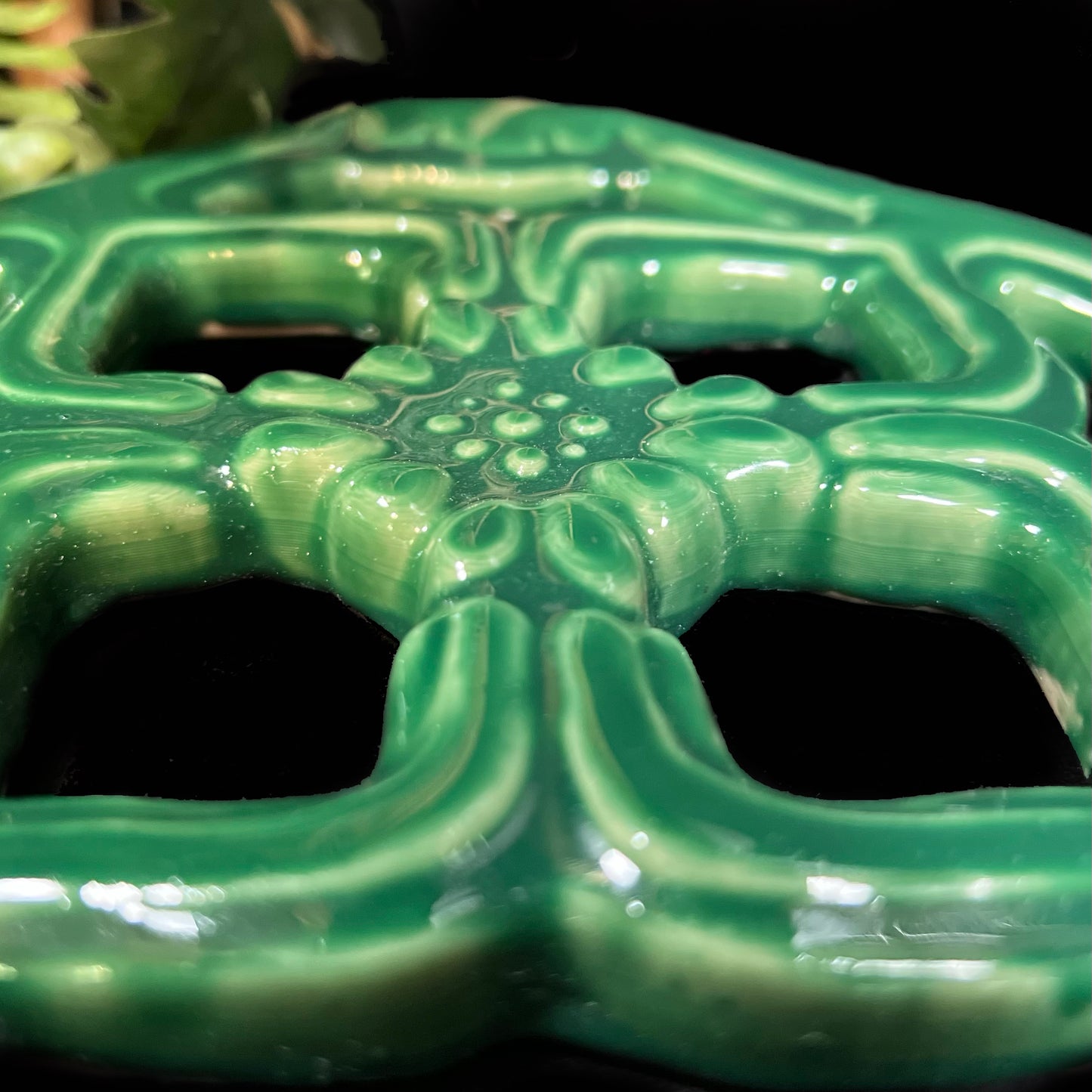 Realistic Chinese Jade Breezeway Tile -3D printed