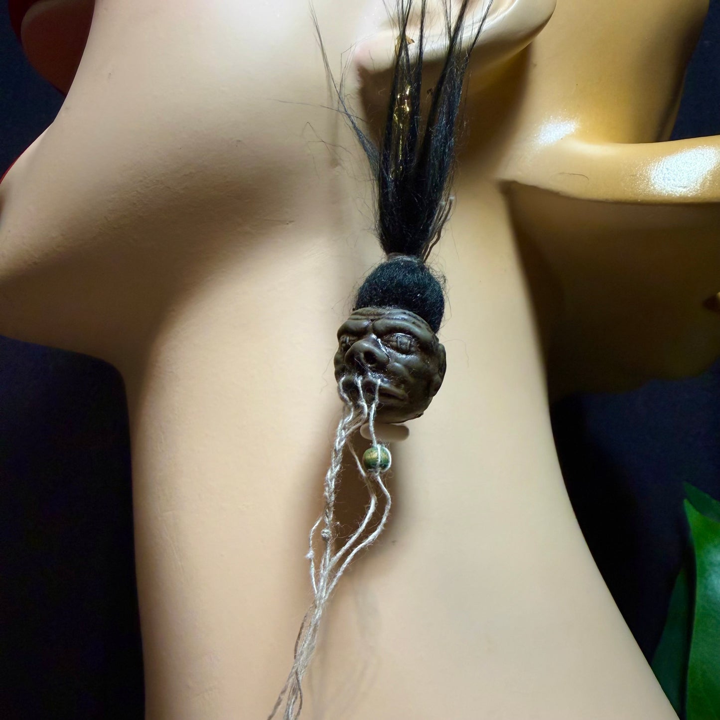 Shrunken Head Earrings