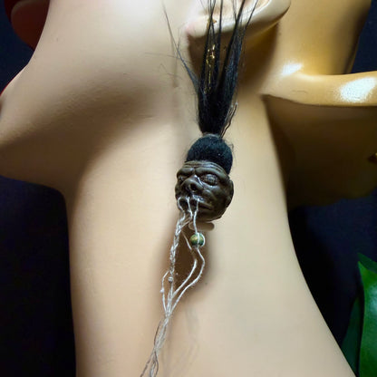 Shrunken Head Earrings