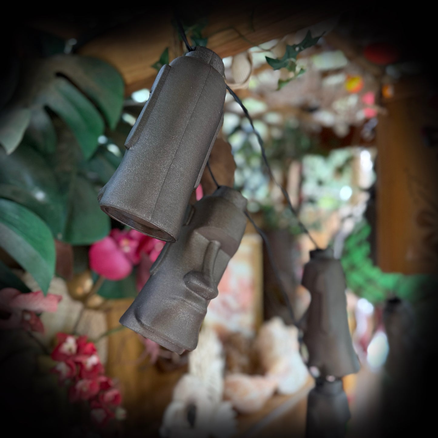 Moai String Lights Vintage Inspired