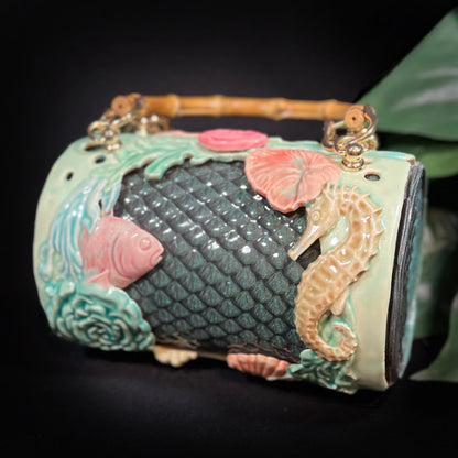 MERMAID BARREL BAG - 50's Inspired Barrel Bag