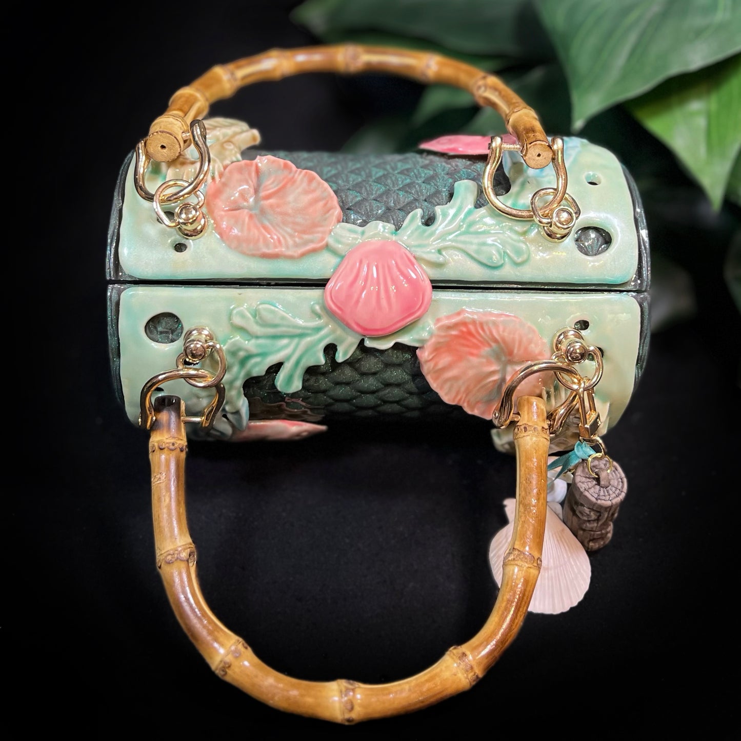 MERMAID BARREL BAG - 50's Inspired Barrel Bag