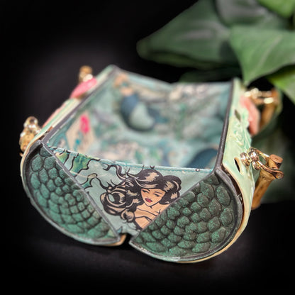 MERMAID BARREL BAG - 50's Inspired Barrel Bag