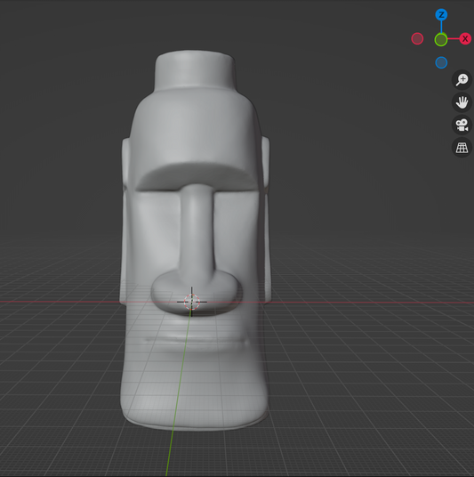 Moai String Light Cover Vintage Inspired -STL