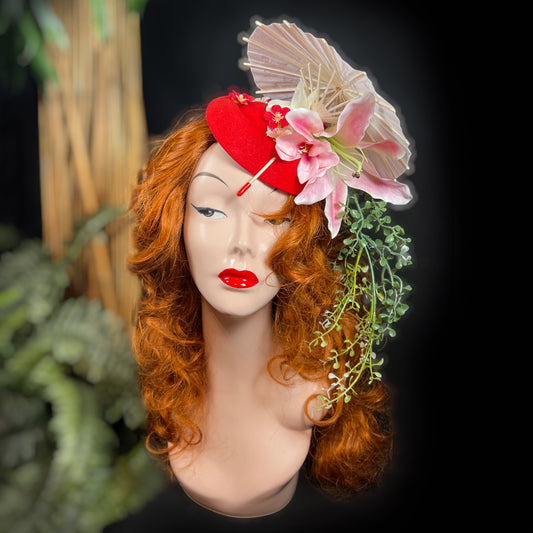 LITTLE JAPAN -TIKI FASCINATOR