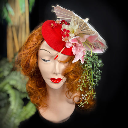 LITTLE JAPAN -TIKI FASCINATOR